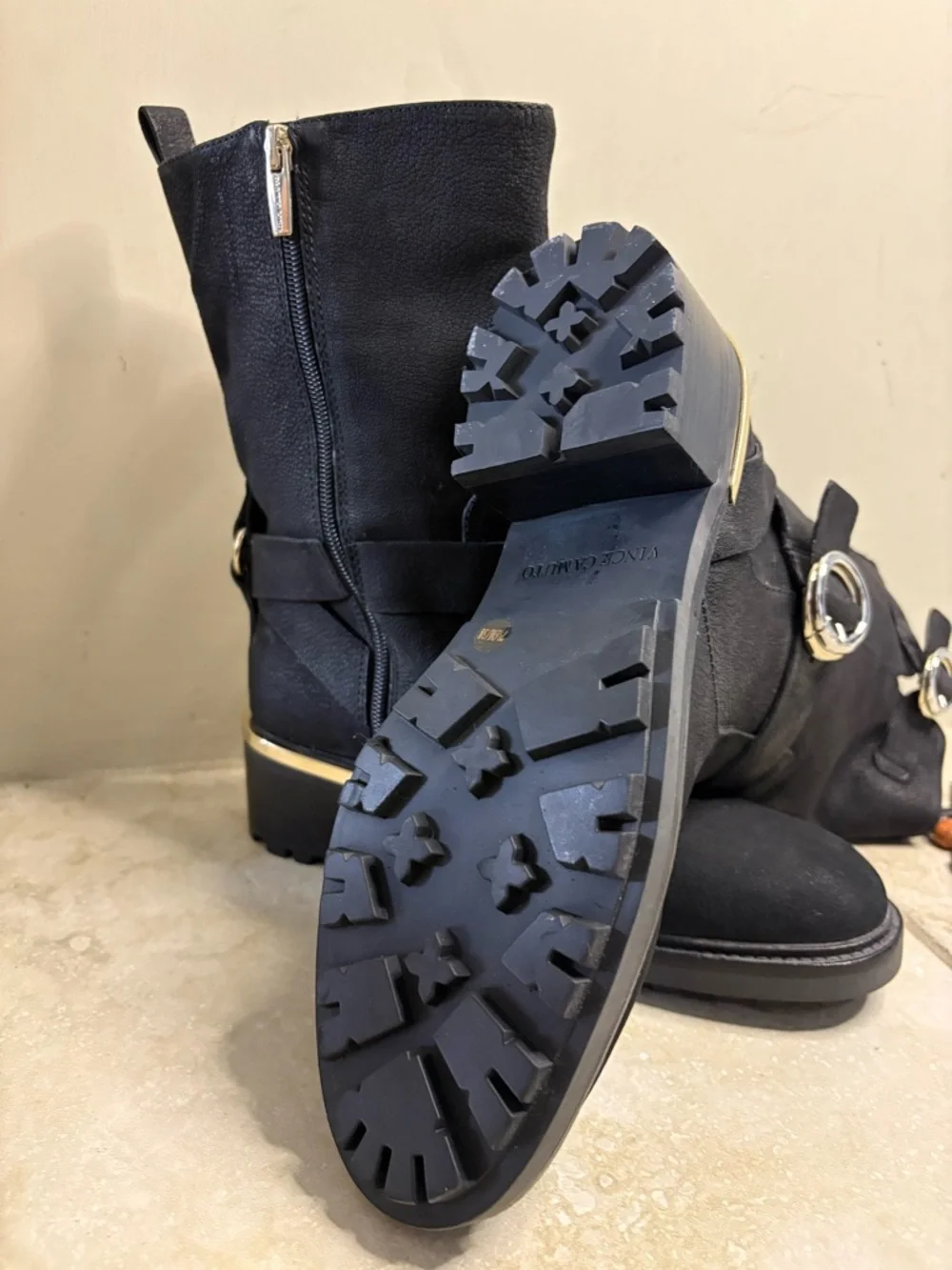 Vince Camuto Kerivini Moto Boots - Picture 2 of 9